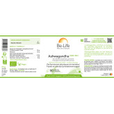 Ashwagandha 5000 Bio (Ginseng indien) 90 gélules végétales - Be Life - Gélules de plantes - 2