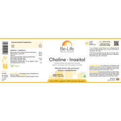 Choline-Inositol 60 caps - Be-Life - Acides aminés - 2