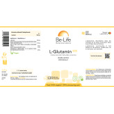 L-Glutamine 800 120 gélules - Be-Life - Acides aminés - 2