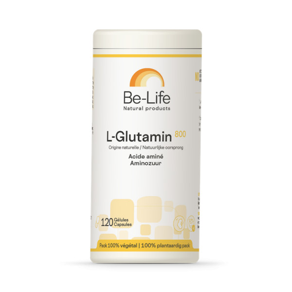 L-Glutamine 800 120 gélules - Be-Life - Acides aminés - 1