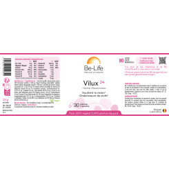 Vilux 24 30 gélules - Be-Life - Complexes Multi-vitamines et  Minéraux - 3