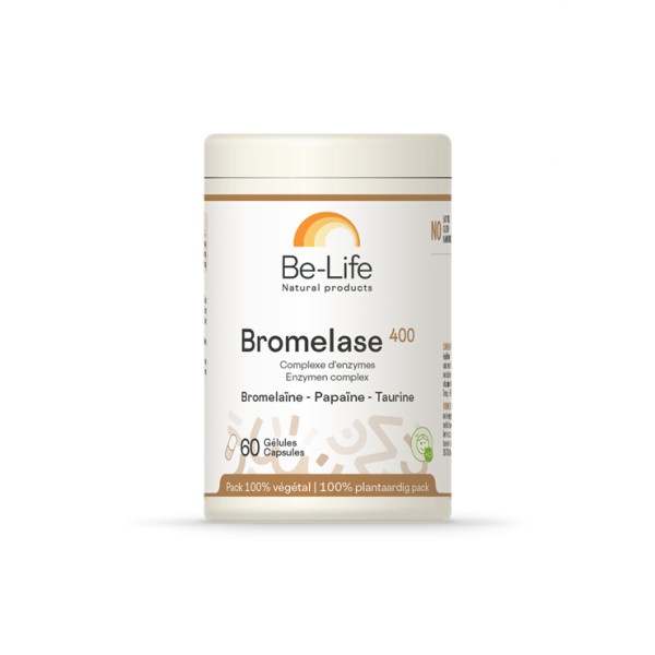 Bromelase 400 60 gélules - Be-Life - Complément alimentaire - 2