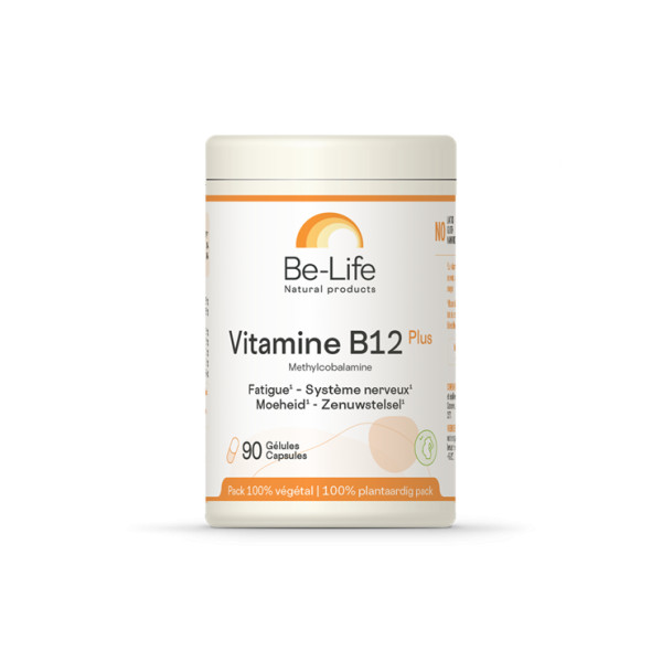 Vitamine B12 Plus - 90 gélules - Be-Life - Toute la gamme Be-Life - 1