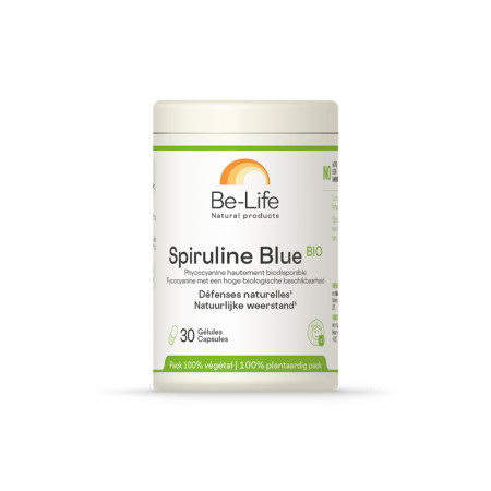 Spiruline bleue 30 gélules végétales BIO - Be-Life - Toute la gamme Be-Life - 1