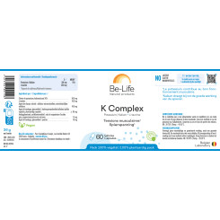 Potassium K Complex 60 gélules - Be-Life - Complément alimentaire - 3