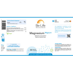 Magnésium Magnum 90 gélules - Be-Life - Complément alimentaire - 2