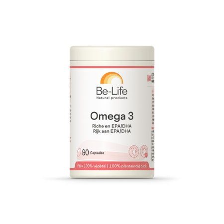 Omega 3  90 gélules - Be-Life - Acides Gras essentiels (Omega) - 2