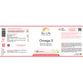 Omega 3  90 gélules - Be-Life - Acides Gras essentiels (Omega) - 3
