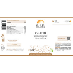 Co-Q10 Ubiquinone 50 mg 180 gélules - Be-life - Complément alimentaire - 3