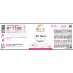 CARDIVEN Q10 vegan Coeur 60 gélules - Be-Life - Toute la gamme Be-Life - 2