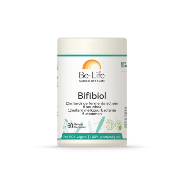 Bifibiol (ferments lactiques) 60 gélules - Be-Life - Probiotiques - Prébiotiques - Entretien du colon - 2