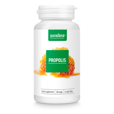 Propolis 60 gélules - Purasana - Produits de la Ruche - 1