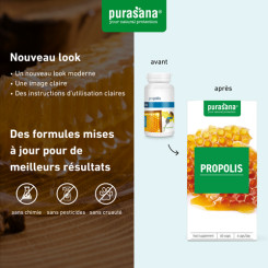 Propolis 60 gélules - Purasana - Produits de la Ruche - 4