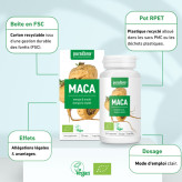 Maca Bio - 120 gélules Purasana - Gélules de plantes - 5