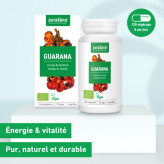 Guarana Bio 120 gélules - Purasana - Gélules de plantes - 3