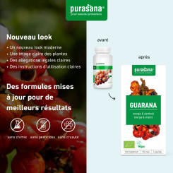 Guarana Bio 120 gélules - Purasana - Gélules de plantes - 4