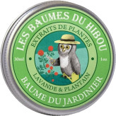 -Baume de massage Bio - Jardinier 30 ml - Les Baumes du Hibou