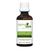 -Extrait de jeunes pousses de Myrtillier Bio - 50 ml - Alphagem