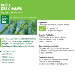 Ladrôme Extrait de Plante Fraîche Bio Prêle des Champs 50 ml
